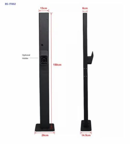 Besen Wallbox oszlop Duo